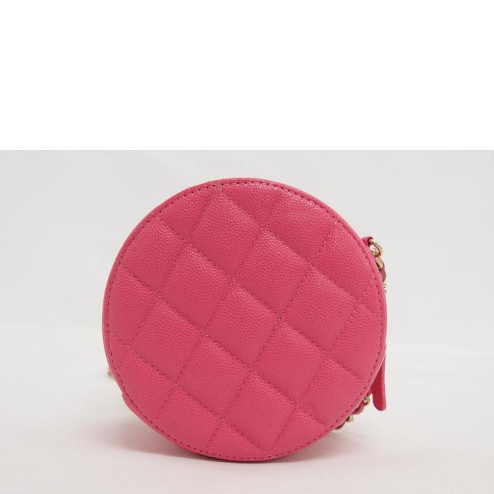 Chanel Bag Chain Skin Matelasse Shoulder Caviar Pink
